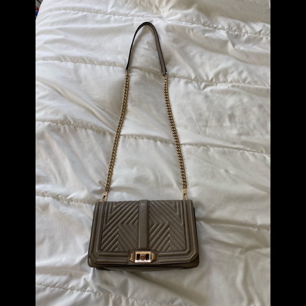 Rebecca Minkoff Chevron Love Crossbody